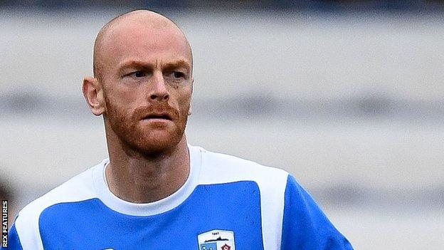 Jason Taylor made 37 appearances last season to help Barrow stay up in their first season back in the English Football League