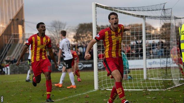 Two-goal Brian Graham powered Partick Thistle to victory