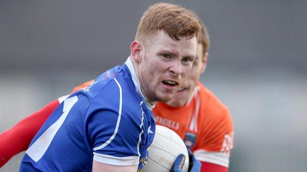 Niall McDermott was among Cavan's scorers against Monaghan