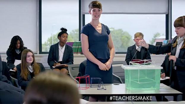 Teacher advert