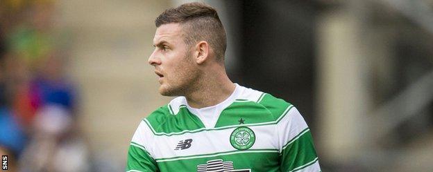 Celtic striker Anthony Stokes