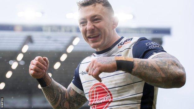 Josh Charnley's double in Toulouse took him to 201 Super League tries, the third best since the competition began in 1996, bettered now only by Danny McGuire (247) and Ryan Hall (212)