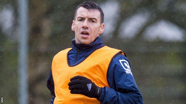 Ross County defender Paul Quinn