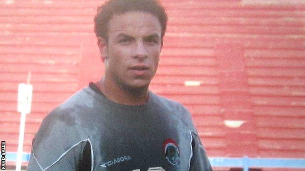 Fahd Saleh training