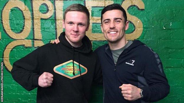 Kieran Farrell and Anthony Crolla