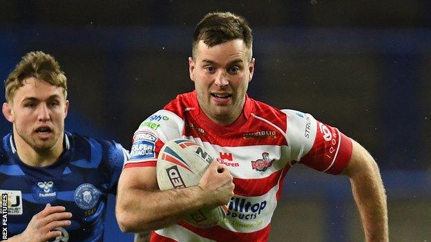 Iain Thornley scored against Wigan Warriors for Leigh Centurions in their narrow defeat at the beginning of the 2020 Super League season