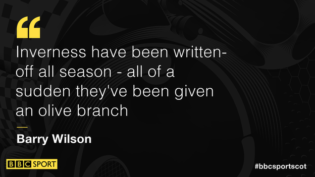 Barry Wilson on Inverness Caledonian Thistle