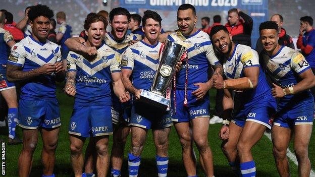 St Helens celebrate winning the 2020 Grand Final