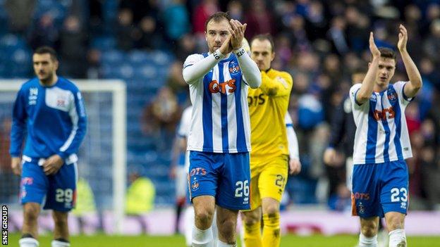 Kilmarnock are 11th in the Scottish Premiership