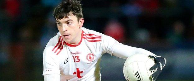 Lee Brennan scored 0-6 for Tyrone against Dublin in round two