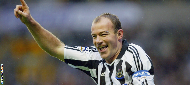 Alan Shearer scored 112 goals in 138 Premier League games for Blackburn, winning the 1994-95 title, before becoming Newcastle's record signing and record goalscorer