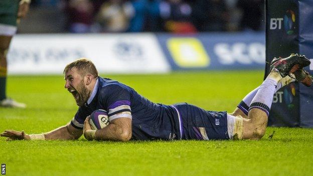 Scotland captain John Barclay