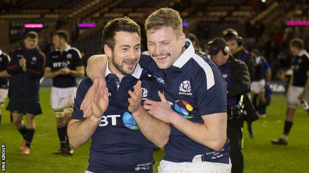 Scotland will be without overseas-based players like Greig Laidlaw and Finn Russell in Wales