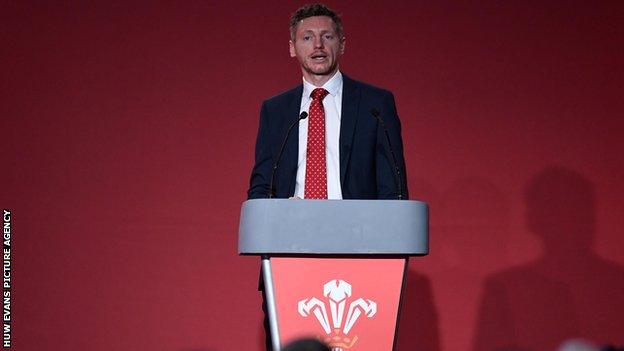 Finance director Tim Moss took over from current Welsh Rugby Union chief executive Steve Phillips