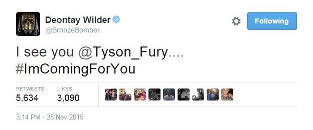 Deontay Wilder Twitter