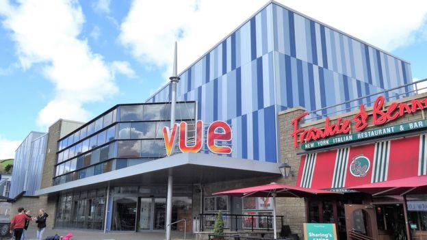 Vue cinema in Carmarthen