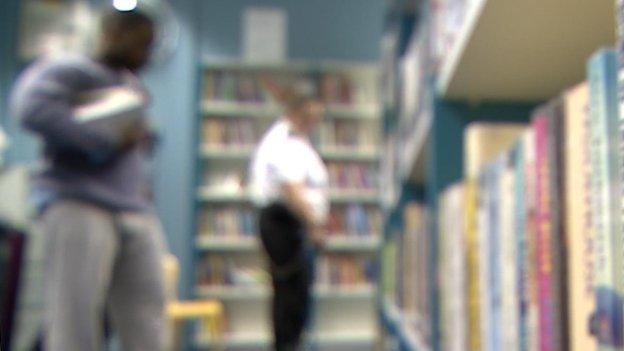 Prison library books contained extremist material