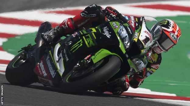 Five-time World Superbike champion Jonathan Rea