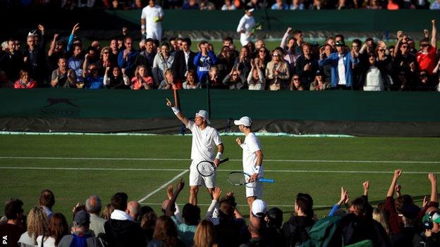 Lleyton Hewitt (left) and Jordan Thompson