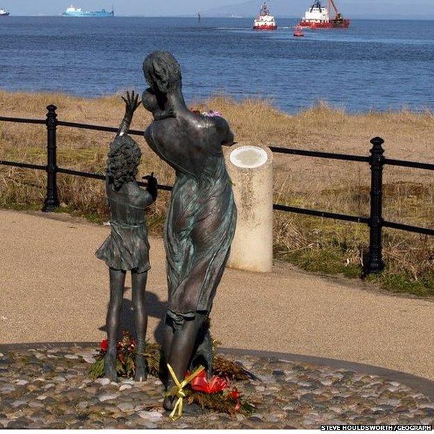 Fleetwood fishing memorial