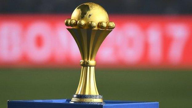 The Africa Cup of Nations trophy