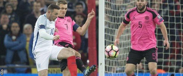 Darren Fletcher and Wayne Rooney