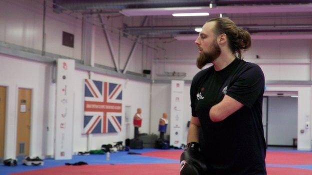 Pembrokeshire's Matt Bush became Britain's first male taekwondo world champion in February 2019