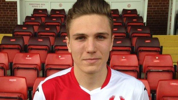 Kidderminster Harriers' on-loan Barnsley striker