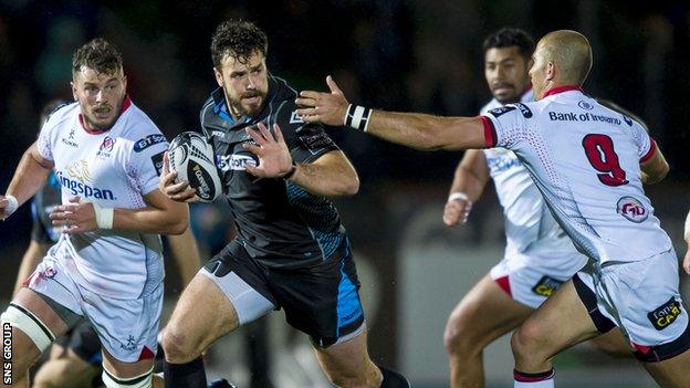 Alex Dunbar returns from injury to start for Glasgow