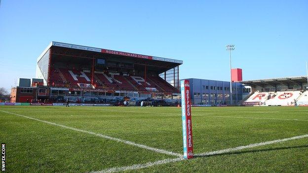 Hull KR's Craven Park ground