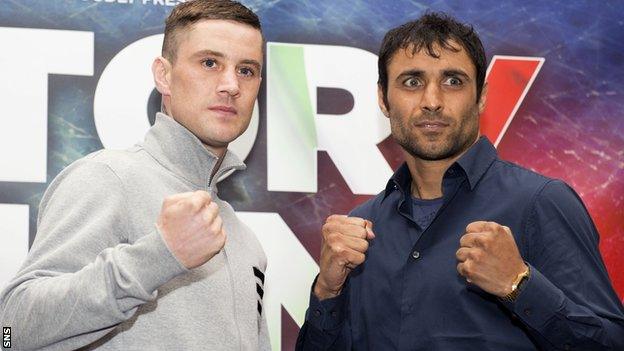 Ricky Burns, Michele di Rocco