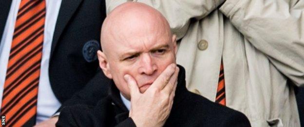 Dundee United chairman Stephen Thompson