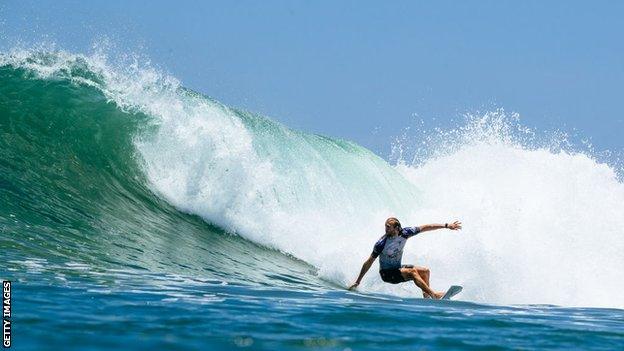 Australian surfer Owen Wright