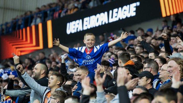 Rangers fans have enjoyed some wonderful European nights at Ibrox this season