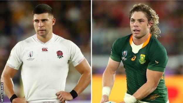 Ben Youngs and Faf de Klerk