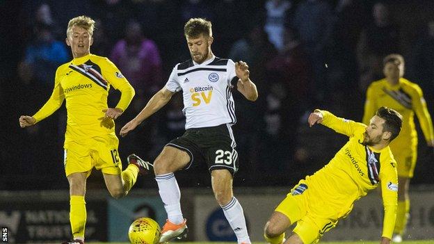 Skipper Ross Docherty leaves Ayr after almost 150 appearances in five years