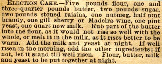 Recipes such as this one can be found in vintage American cookery books