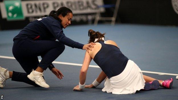 Johanna Konta and Anne Keothavong