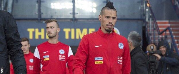 Slovakia midfielder Marek Hamsik