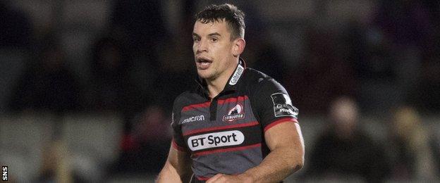 John Hardie in action for Edinburgh against Leinster