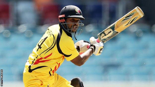 Papua New Guinea opening batsman Tony Ura scored 151 runs from 142 balls