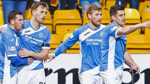 Liam Craig celebrates scoring