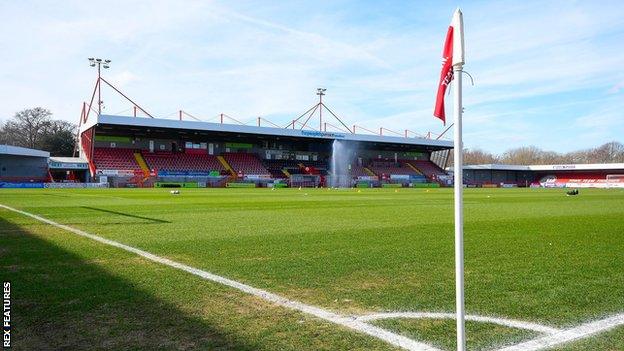 Crawley Town's Peoples Pension Stadium