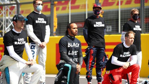 Formula 1 anti-racism protests