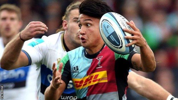 England hopeful Marcus Smith has now scored two tries in three games for Harlequins