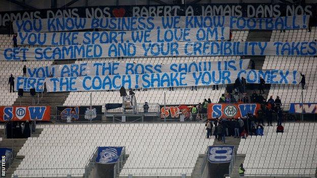 Marseille fans