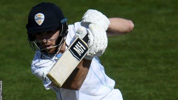 Lace had been ever-present in the Derbyshire side this season