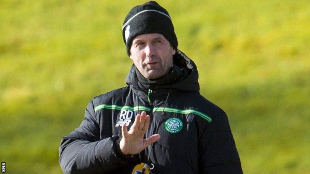 Celtic manager Ronny Deila