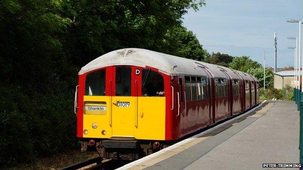 Island Line train