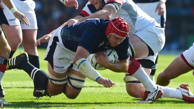 Scotland lock Grant Gilchrist